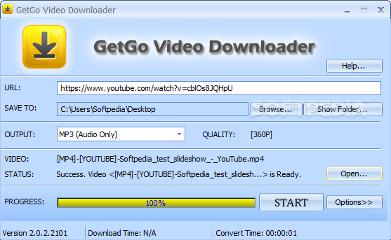 GetGo Video Downloader (formerly GetGo YouTube Downloader)