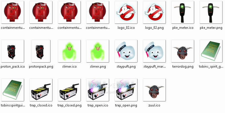 Ghostbusters Icon Set 1