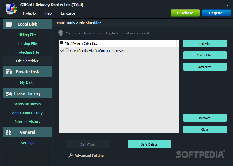 GiliSoft Privacy Protector