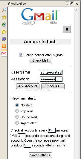Gmail Notifier Maxthon Plugin