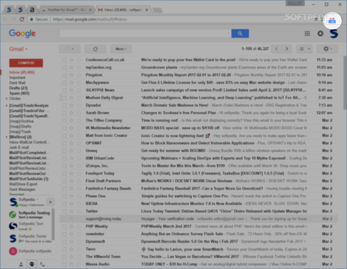 Gmail Notifier for Chrome