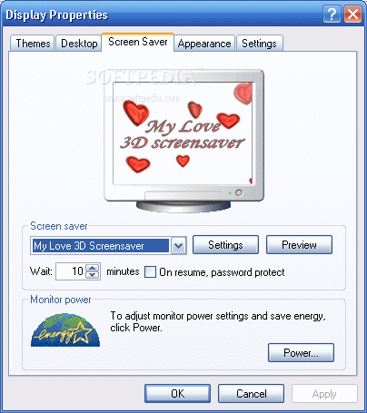 Go My Love 3D Screensaver