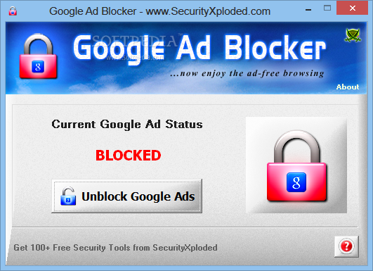 Portable Google Ad Blocker