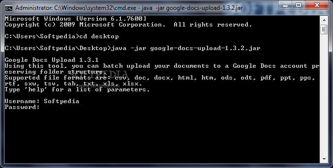 Google Docs Batch Upload
