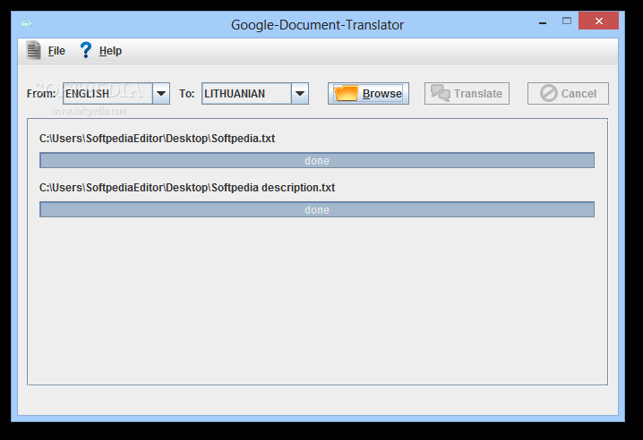Google-Document-Translator