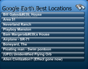 Google Earth Best Locations