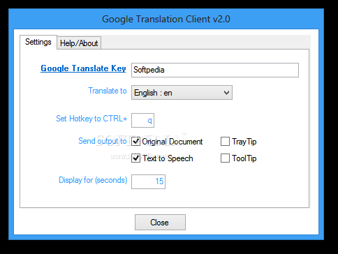 Google Translate Client