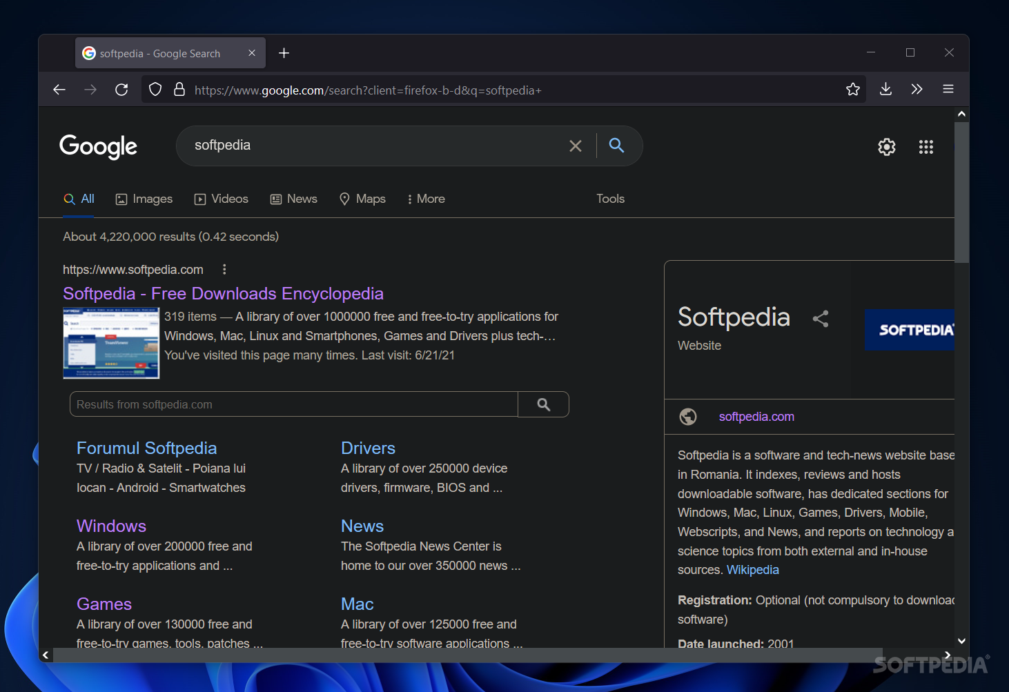 SearchPreview for Firefox