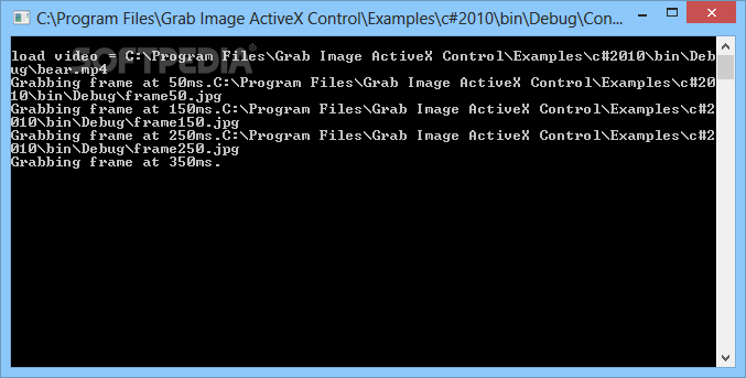Grab Image ActiveX Control