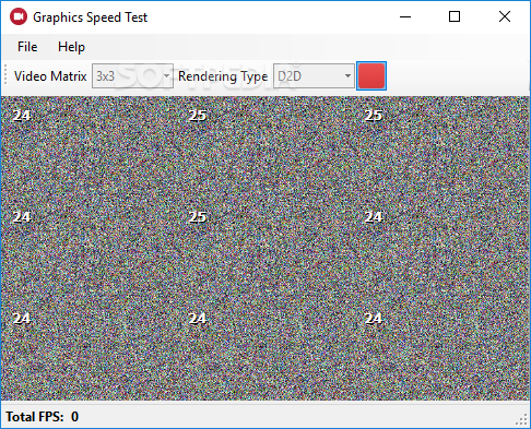 Graphics Speed Test