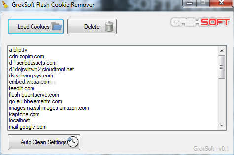 GrekSoft Flash Cookie Remover
