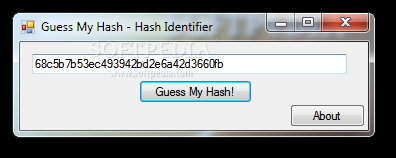 Guess my Hash - Hash Identifier