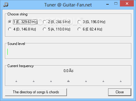 Tuner @ Guitar-Fan.net
