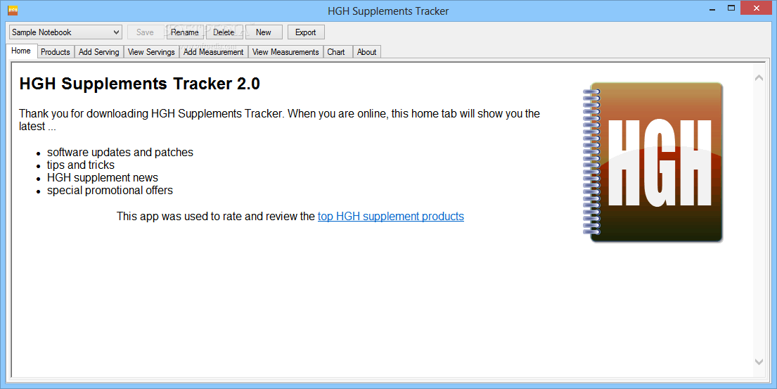 HGH Supplements Tracker