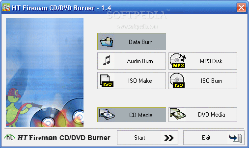 HT Fireman CD / DVD Burner