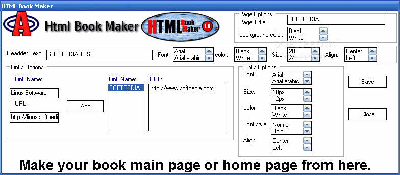 HTML Book Maker