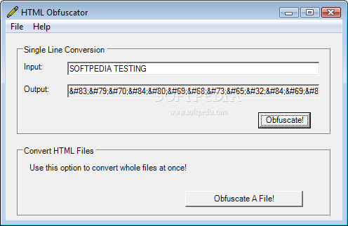 HTML Obfuscator