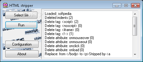 HTML Stripper