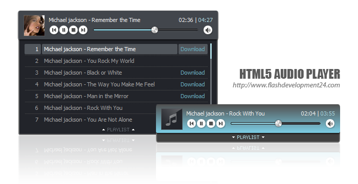 HTML5 Audio Player DW Extension