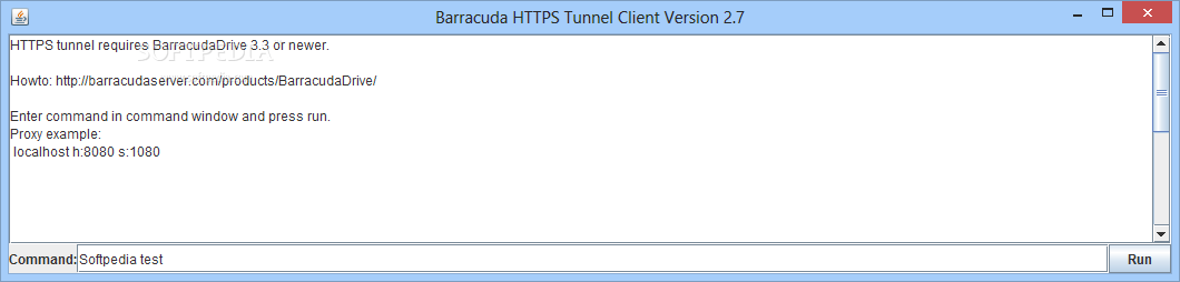 Barracuda HTTPS Tunnel Client