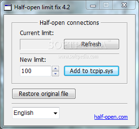Half-Open Limit Fix