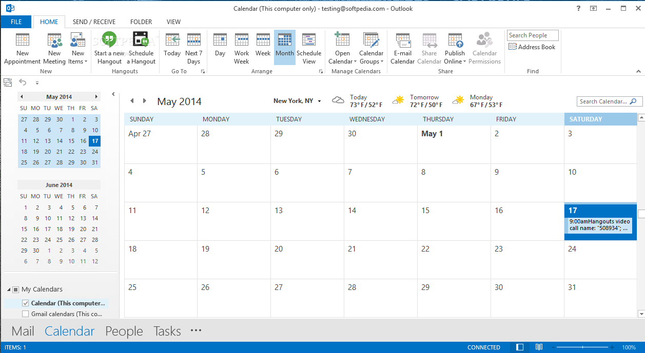 Hangouts Plugin for Microsoft Outlook
