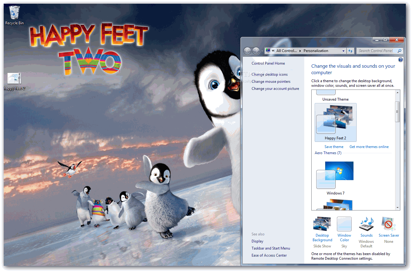 Top 37 Desktop Enhancements Apps Like Happy Feet Two Theme - Best Alternatives