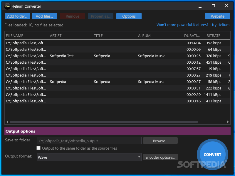 Helium Audio Converter