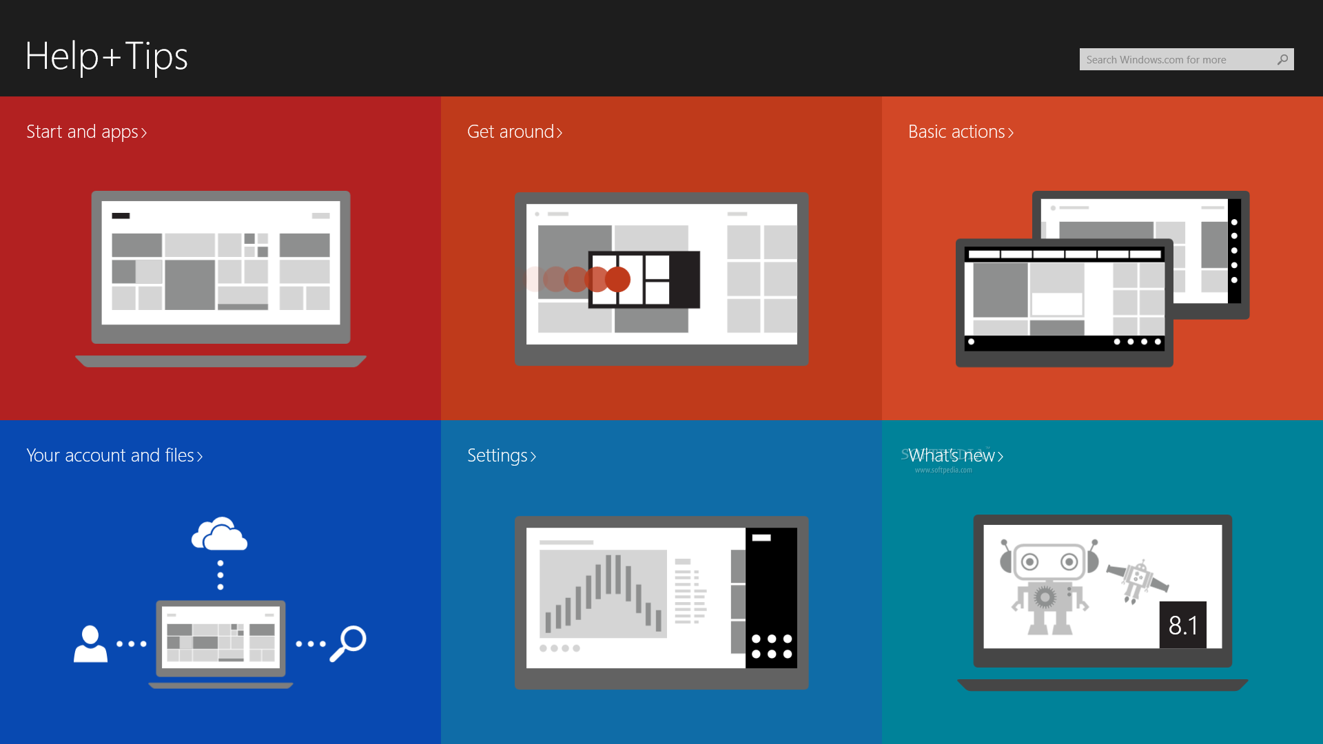 Help+Tips for Windows 8.1