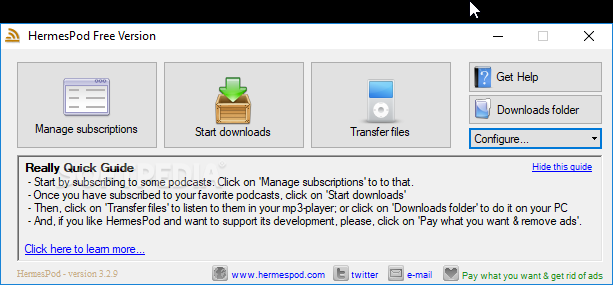 Hermes Podcast Downloader Hermes Podcast Downloader