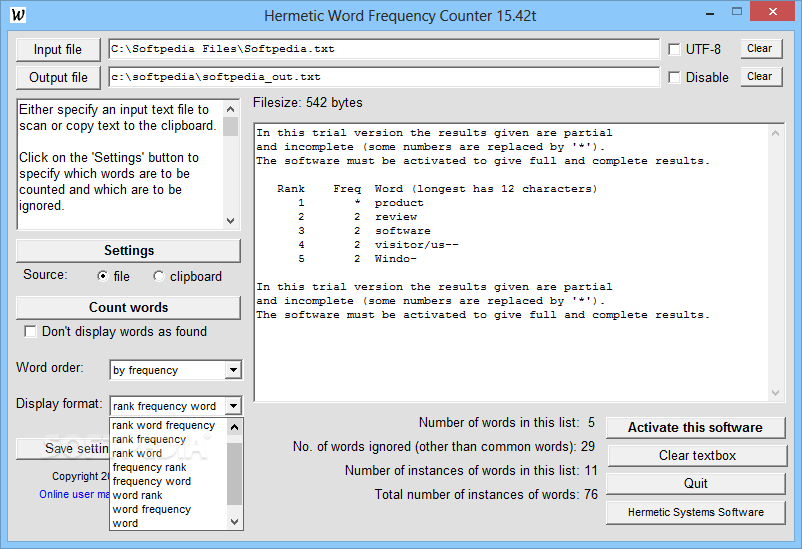 Top 30 Office Tools Apps Like Hermetic Word Frequency Counter - Best Alternatives