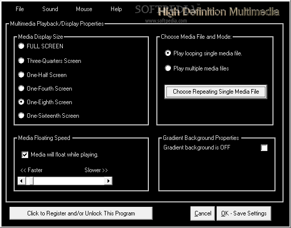 Hi-Def Multimedia Screensaver