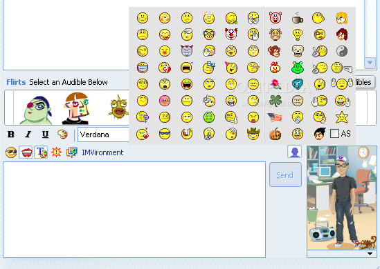 Hidden Emoticons for Yahoo! Messenger 6