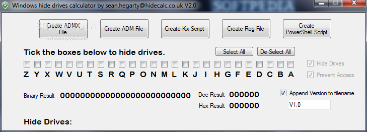 HideCalc