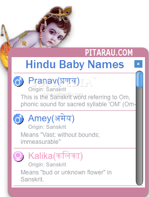 Hindu Baby Names