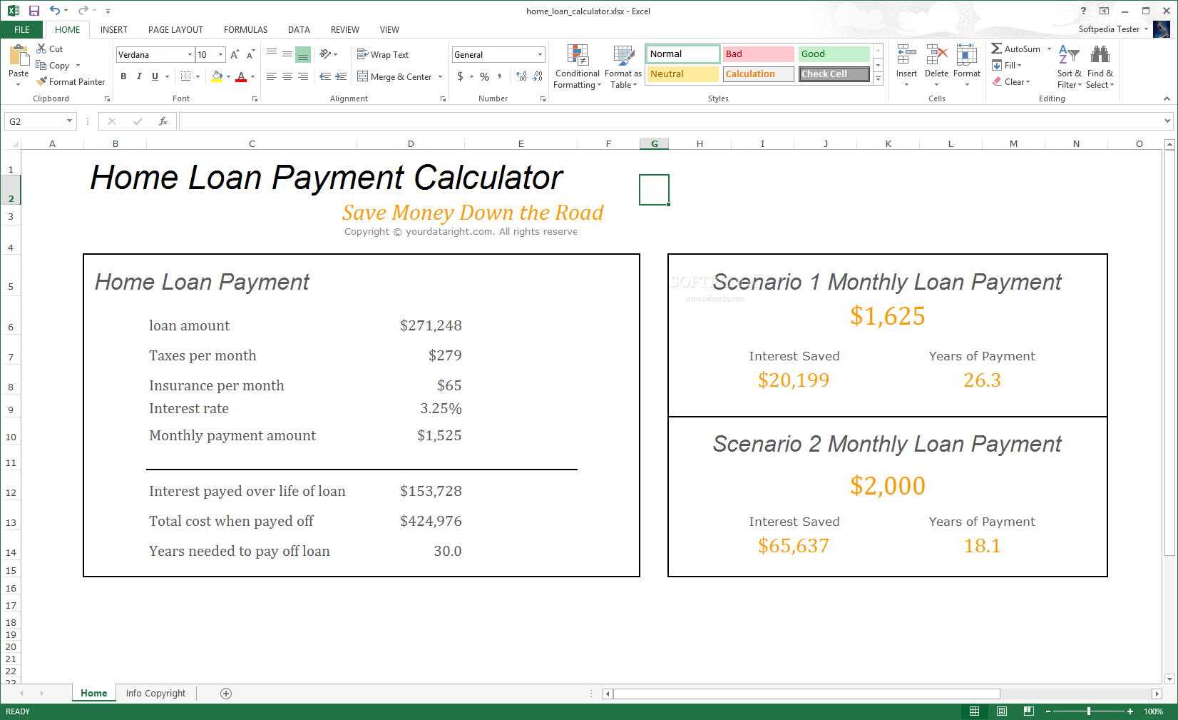 Home Loan Payment Calculator