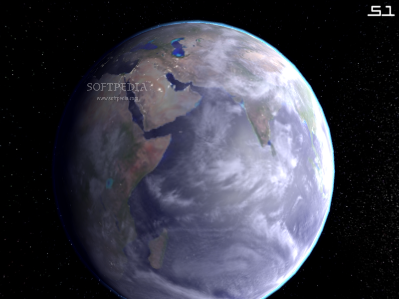 Home Planet Earth 3D Screensaver
