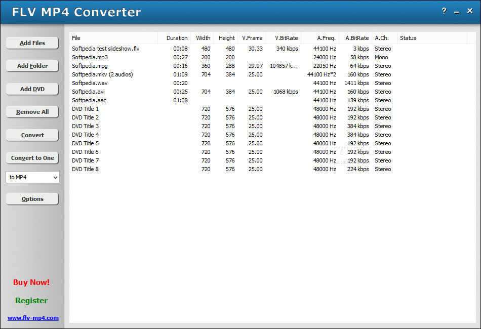 FLV MP4 Converter