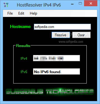 HostResolver IPv4 IPv6