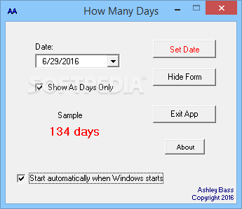 How Many Days