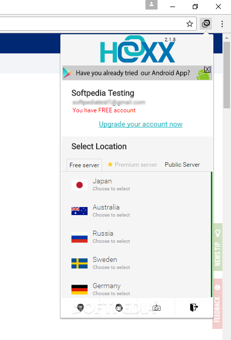 Hoxx VPN Proxy for Chrome