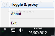 IE Proxy Toggle