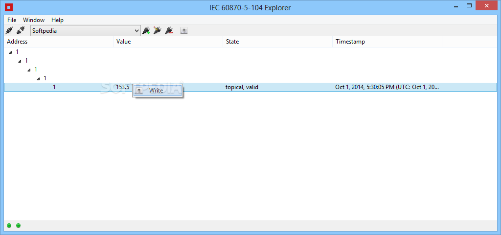 IEC 60870-5-104 Explorer