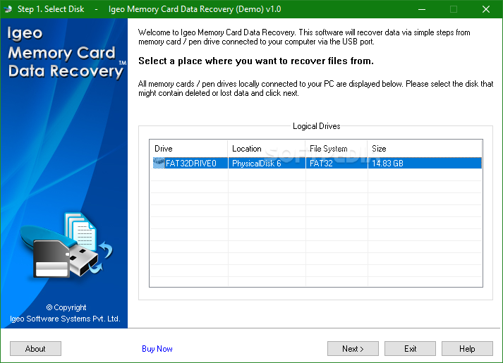 Igeo Memory Card Data Recovery
