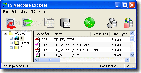 IIS Metabase Explorer