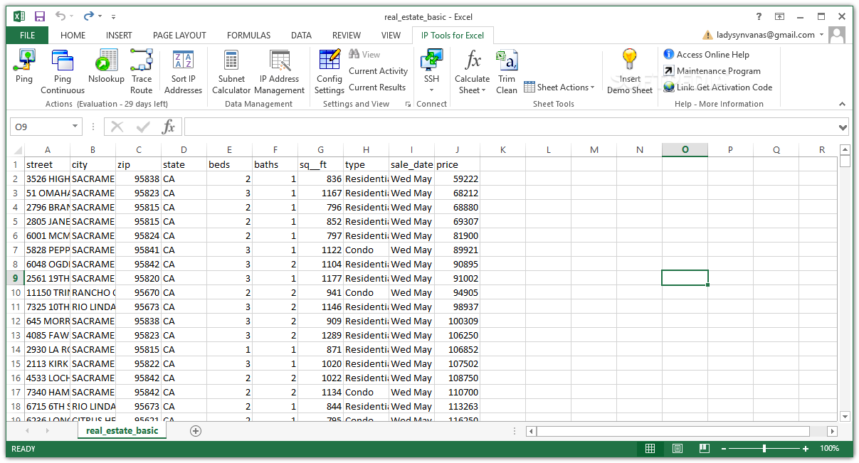 IP Tools for Excel