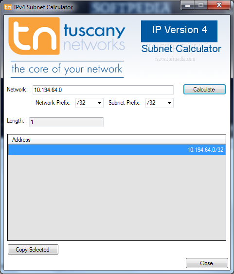 IPv4 Subnet Calculator