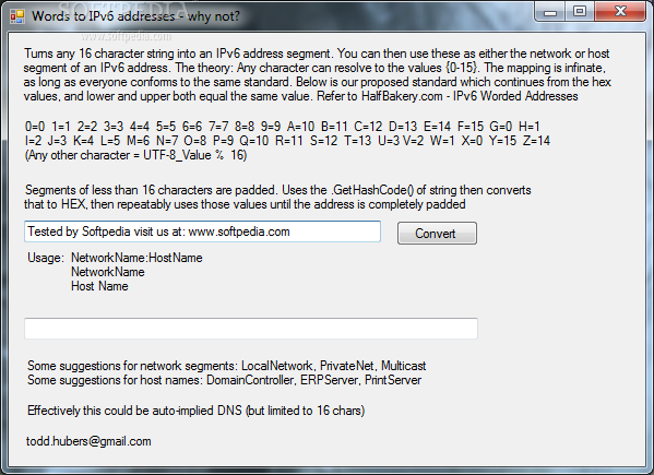 IPv6 Namer