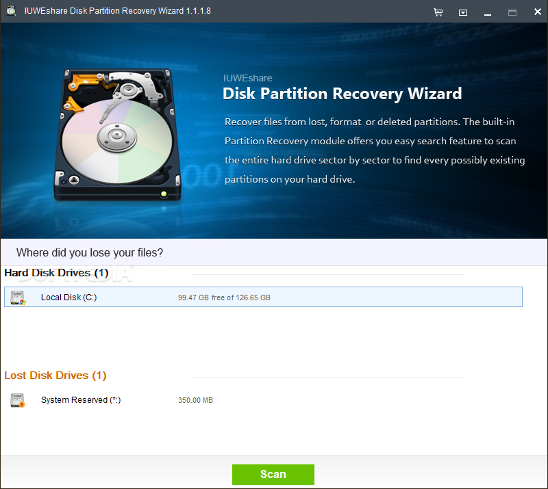 Top 47 System Apps Like IUWEshare Disk Partition Recovery Wizard - Best Alternatives