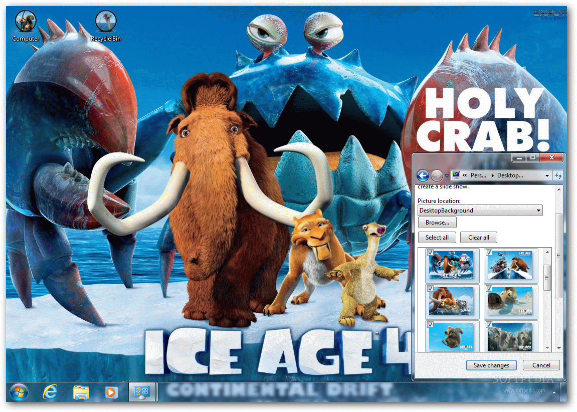 Ice Age Continental Drift Theme